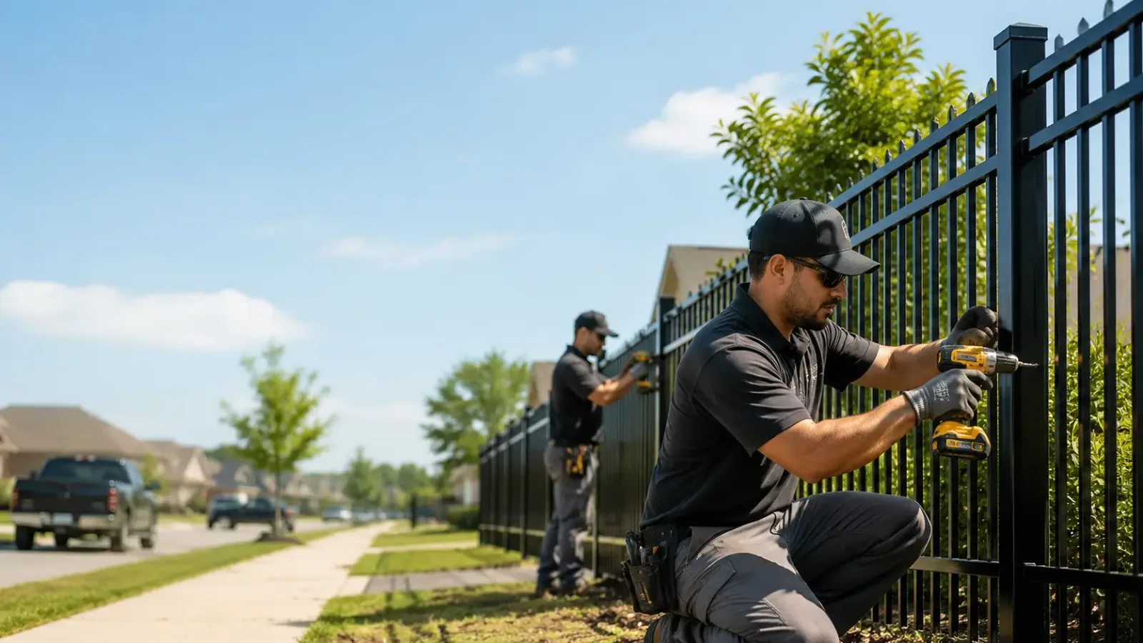 Metal Fence Installation in Big Flat, AR